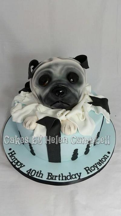 Pug cake - Cake by Helen Campbell