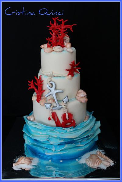 Coral Cake - Cake by Cristina Quinci