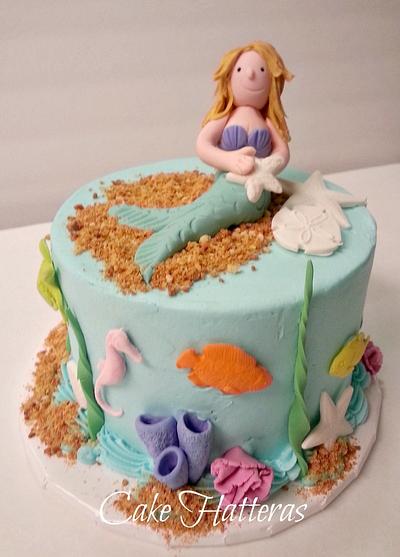 Mermaid Cake - Cake by Donna Tokazowski- Cake Hatteras, Martinsburg WV