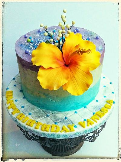 Tropical Splash - Cake by Danijela Lilchickcupcakes