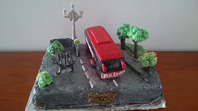 Bus cake  - Cake by Elisabeth 