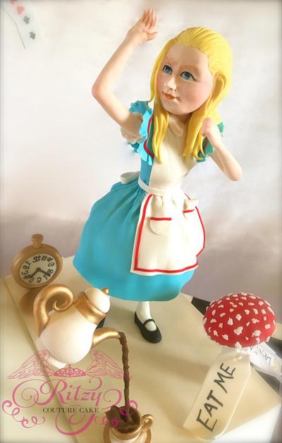 Alice in wonder land for Children's Classic Books Sweet Collaboration   - Cake by Ritzy