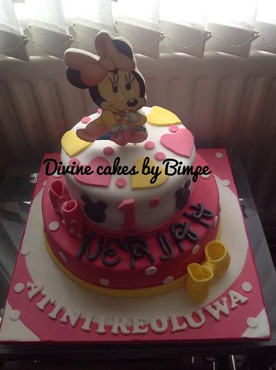 Minnie Mouse cake - Cake by Divine cakes by Bimpe 