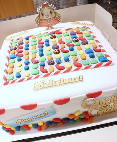 Candy Crush!!! - Cake by Sara's House of Cupcakes