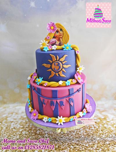 Repunzel cake 🌸 - Cake by Mero Wageeh