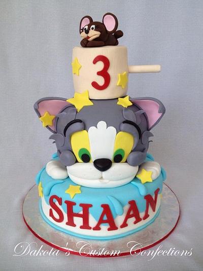 Tom and Jerry Birthday Cake - Cake by Dakota's Custom Confections