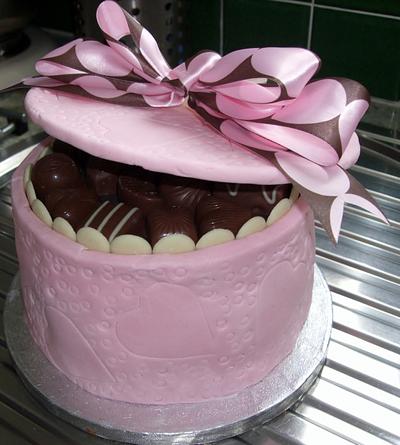 Chocolate box cake - Cake by Lelly