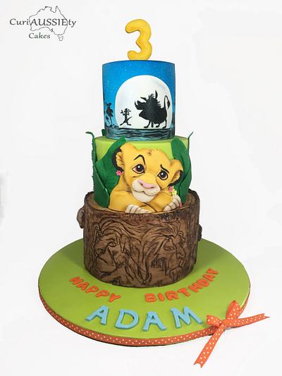 Icing Smiles - Lion King cake - Cake by CuriAUSSIEty  Cakes