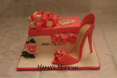 Hot in Pink..... - Cake by Mama's Muffins