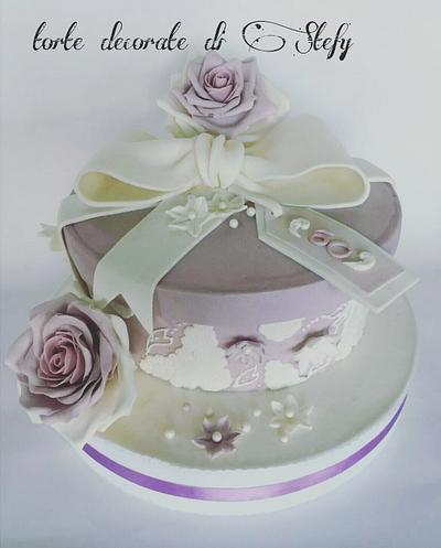 lilac box - Cake by Torte decorate di Stefy by Stefania Sanna