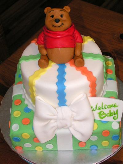 Pooh baby shower - Cake by Cake Creations by Christy