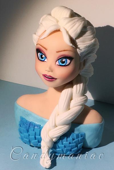 Elsa frozen - Cake by Mania M. - CandymaniaC