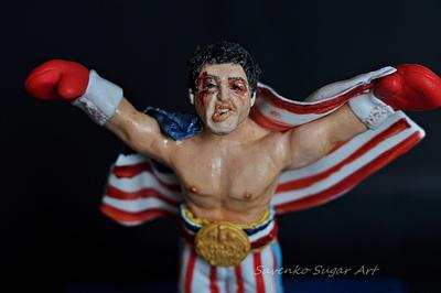 Ladies and gentlemen, Rocky Balboa! - Cake by Savenko Sugar Art