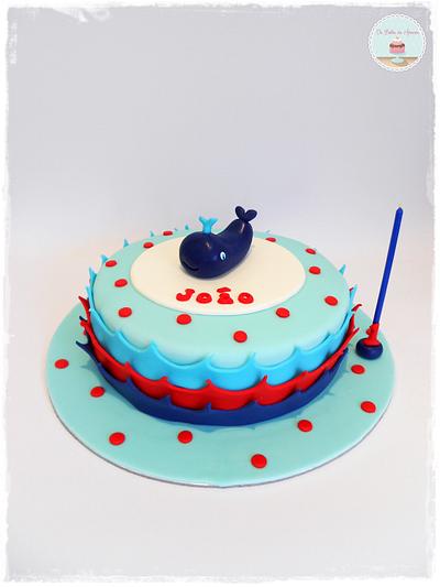 Blue Whale Cake - Cake by Ana Crachat Cake Designer 