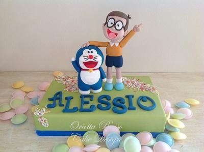 Doraemon cake - Cake by Orietta Basso