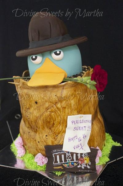 Perry the Platypus AGENT P - Cake by Martha Chirinos Teruel