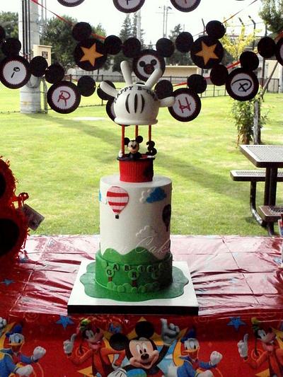 Gabriel's Mickey Mouse Cake - Cake by Maria