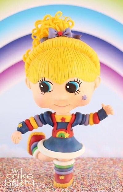 Back to the 80's Sugar Love - Rainbow Brite - Cake by The Cake Barn