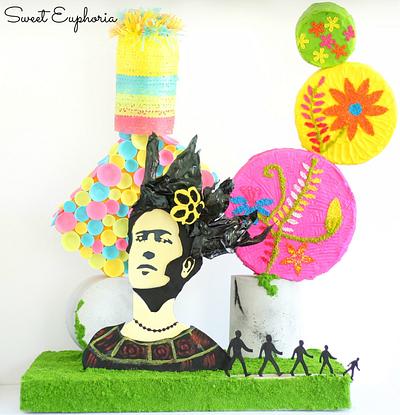 Cuties Street Art Collaboration: Frida Punk - Cake by Sweet Euphoria NY