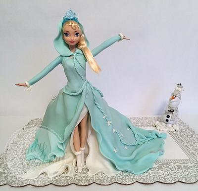Elsa cake - Cake by fancy cakery