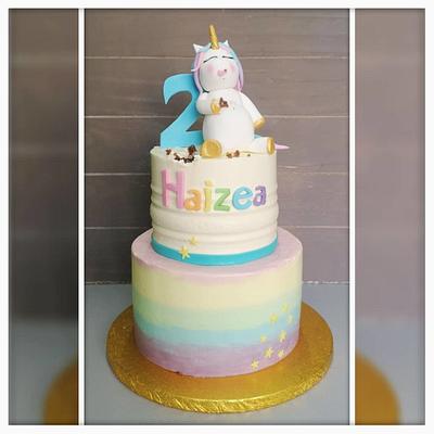 Fat Unicorn cake - Cake by Sweet Mania