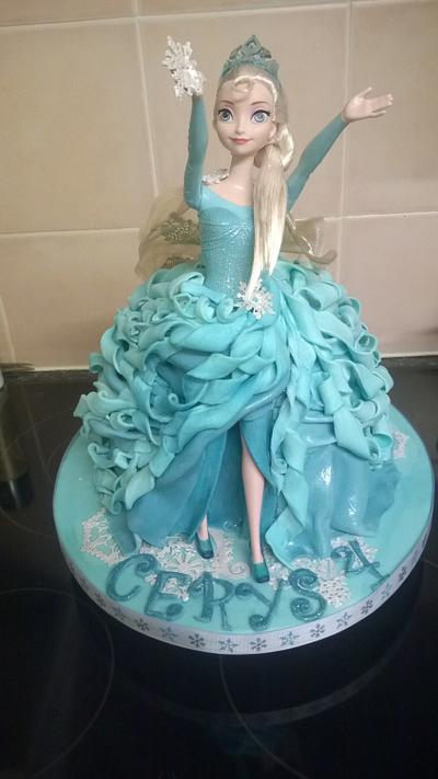 Elsa from Frozen - Cake by Ann McKenzie