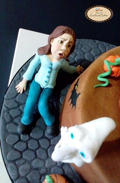Gasper for Halloween  - Cake by Daniela Morganti (Lela's Cake)