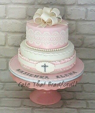 girls confirmation cake - Cake by cake that Bradford