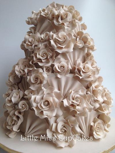 Roses and Roses and Roses  - Cake by Rochelle Steer