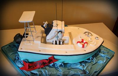 3D Boat - Cake by Sandrascakes