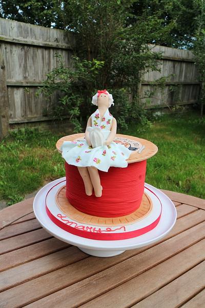 Tilda doll cake  - Cake by Ermintrude's cakes