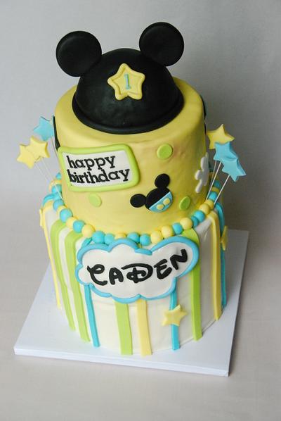 Mickey Mouse Cake - Cake by Jenn