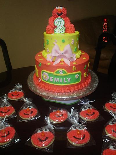 Elmo Cake - Cake by Rosa