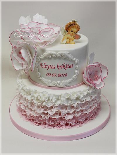Christening cake - Cake by Cakes by Rasa