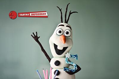 Olaf (Frozen) - Cake by Tartas Imposibles