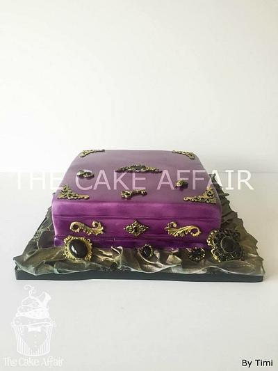 Another jewellery box - Cake by Designer Cakes By Timilehin