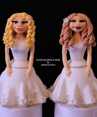 Sisters - Cake by Super Fun Cakes & More (Katherina Perez)