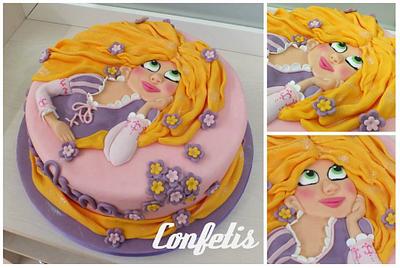 Rapunzel Cake - Cake by Silvia Lopes