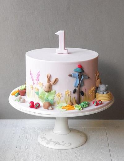 Beatrix Potter First Birthday Cake - Cake by Esther Scott