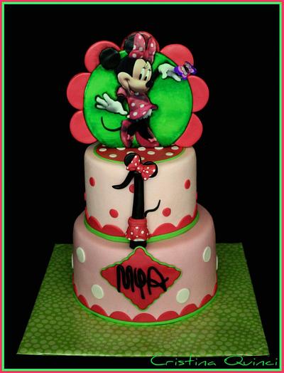 Minnie Cake - Cake by Cristina Quinci