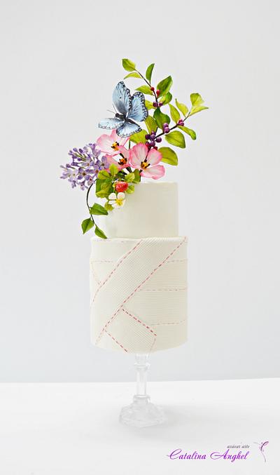 Bandaged Cake- #TheButterflyProject - Cake by Catalina Anghel azúcar'arte