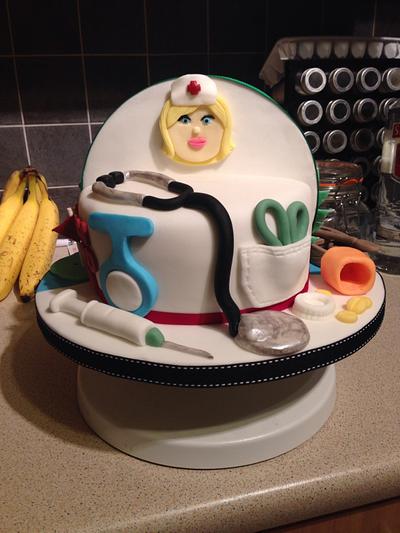 Nurse cake - Cake by Leanne 