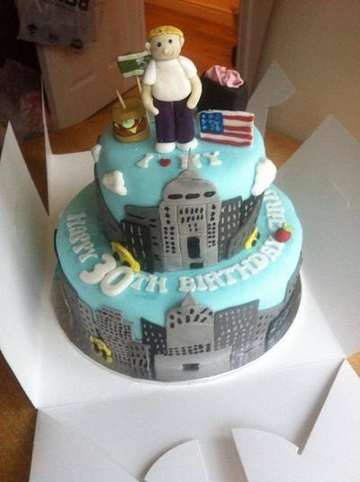 New York New York - Cake by Jodie Taylor
