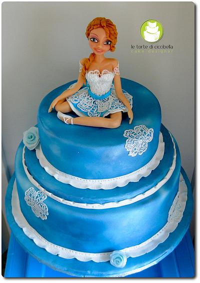 Giulia's Cake Dancer 18th Birthday - Cake by Le Torte di Ciccibella