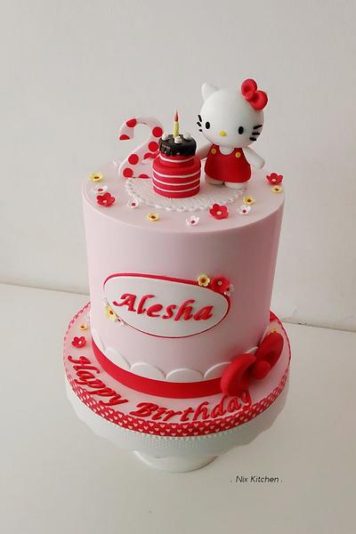 Hello Kitty - Cake by Nikita Mahmood