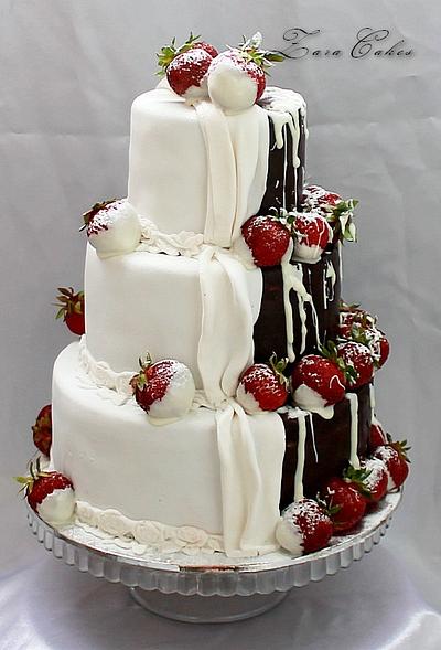 cake with strawberries - Cake by Zara