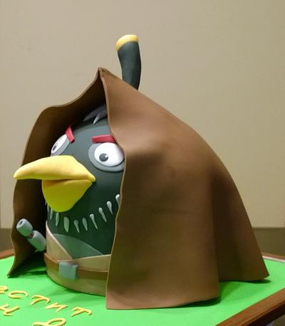 Angry Birds Star Wars Obi-Wan Cake - Cake by Doroteya