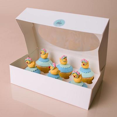 Mini duck`s cup cake - Cake by Sevi