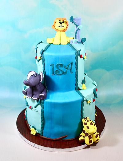 Animal theme cake - Cake by soods