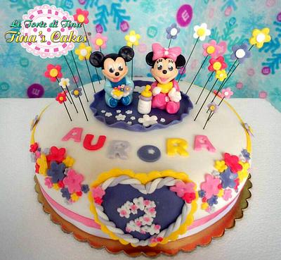 Minnie & Mikey mouse - Cake by Valentina Carpineta 